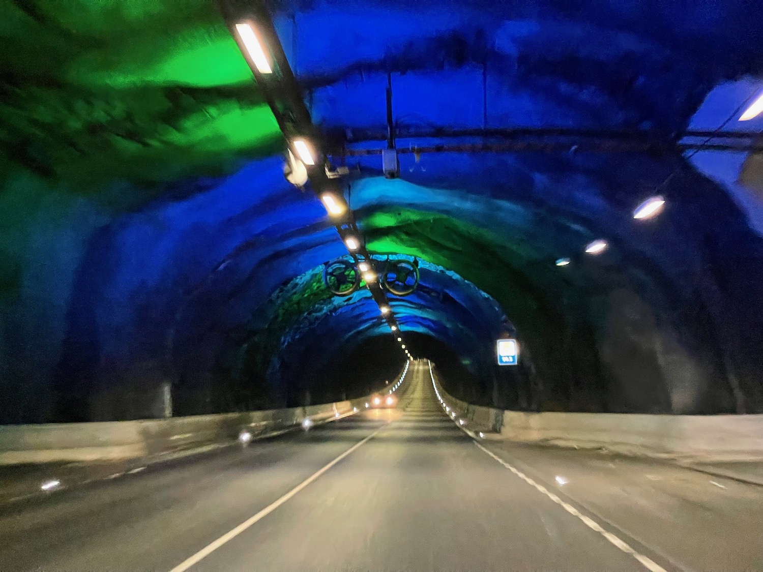 a road with a tunnel