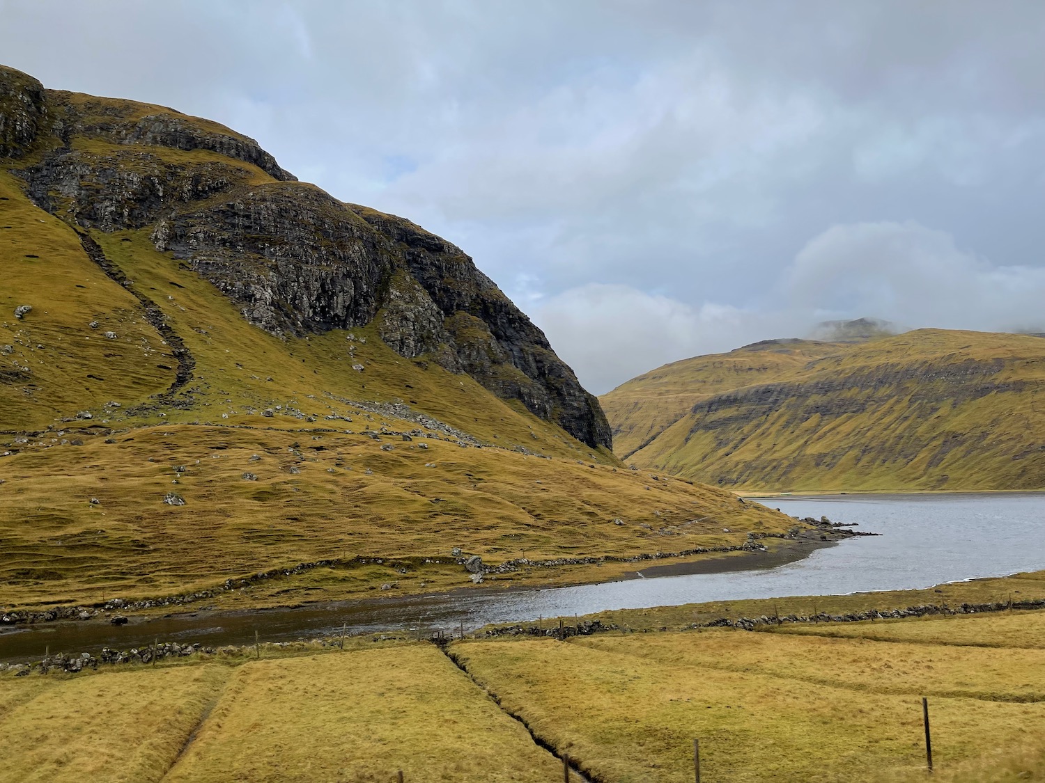 a river running through a valley