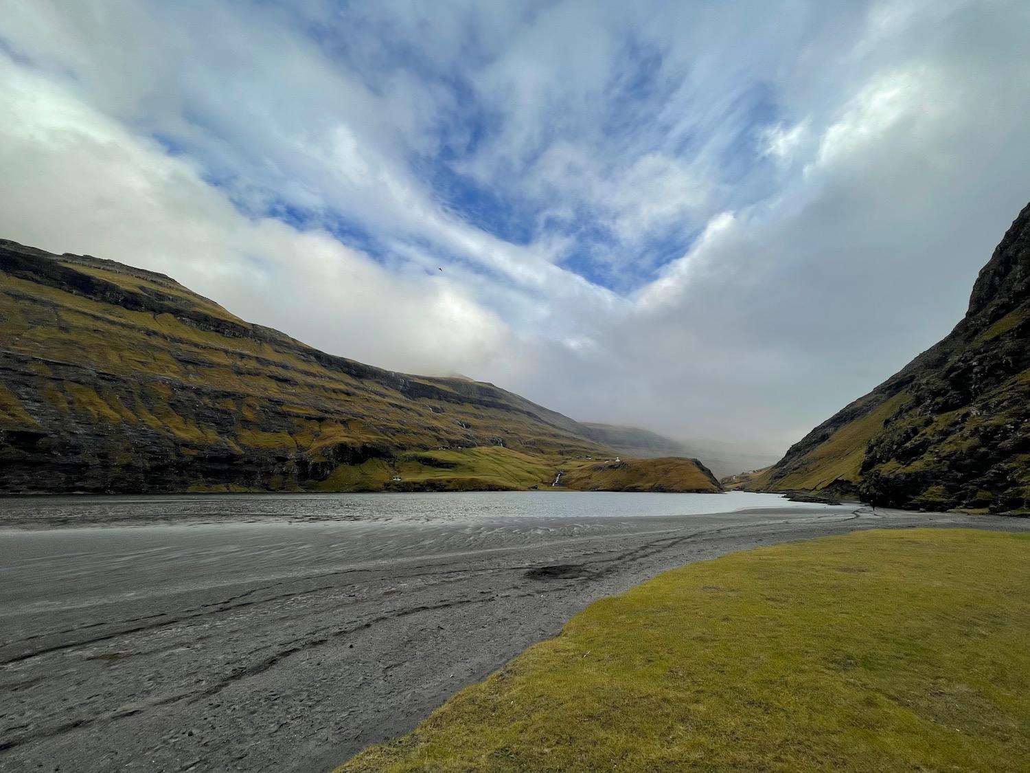 a river running through a valley