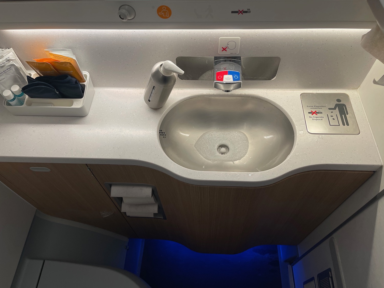 a sink in a plane