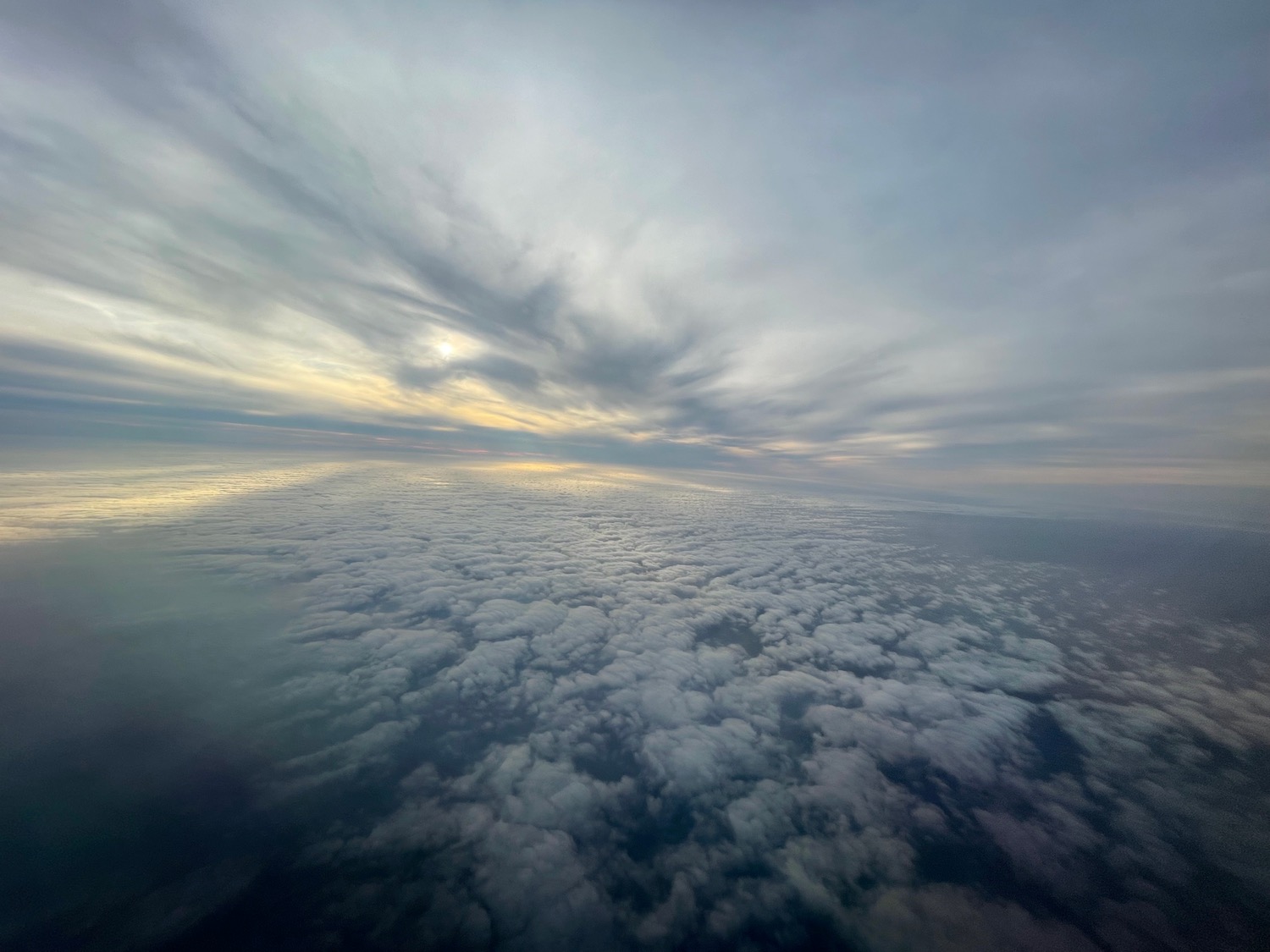 clouds in the sky