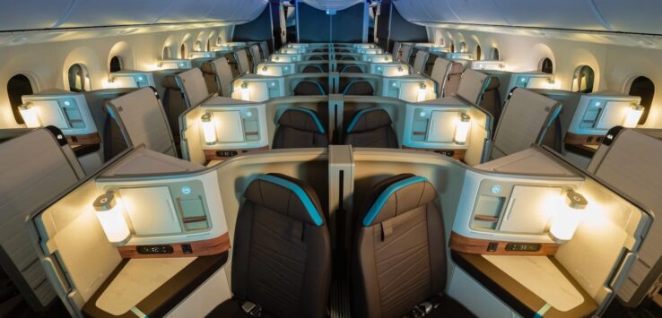 Hawaiian Airlines 787 Business Class