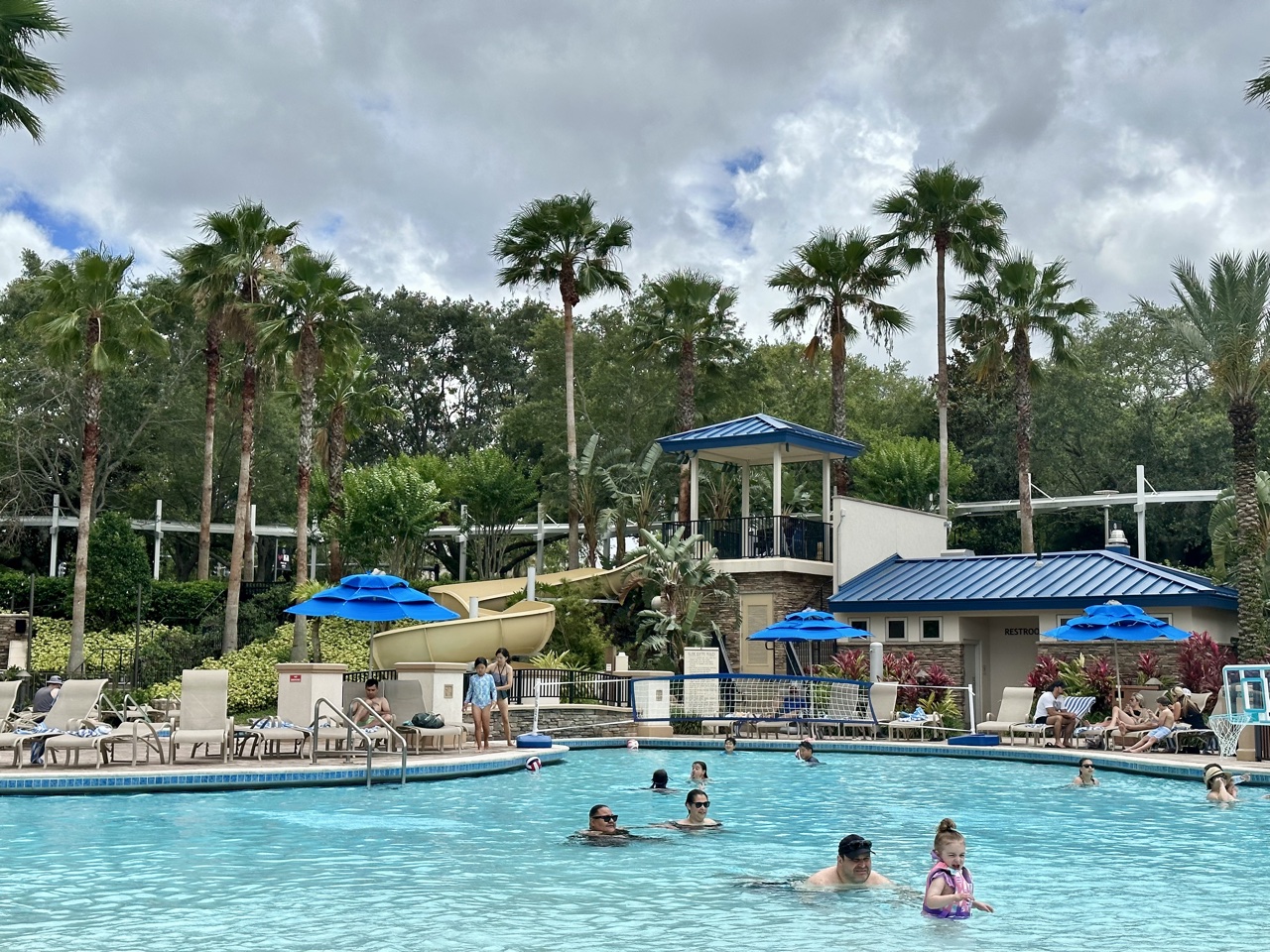 Hyatt Regency Orlando pool slide