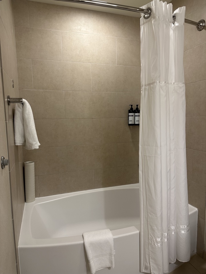 Hyatt Regency Orlando shower over tub