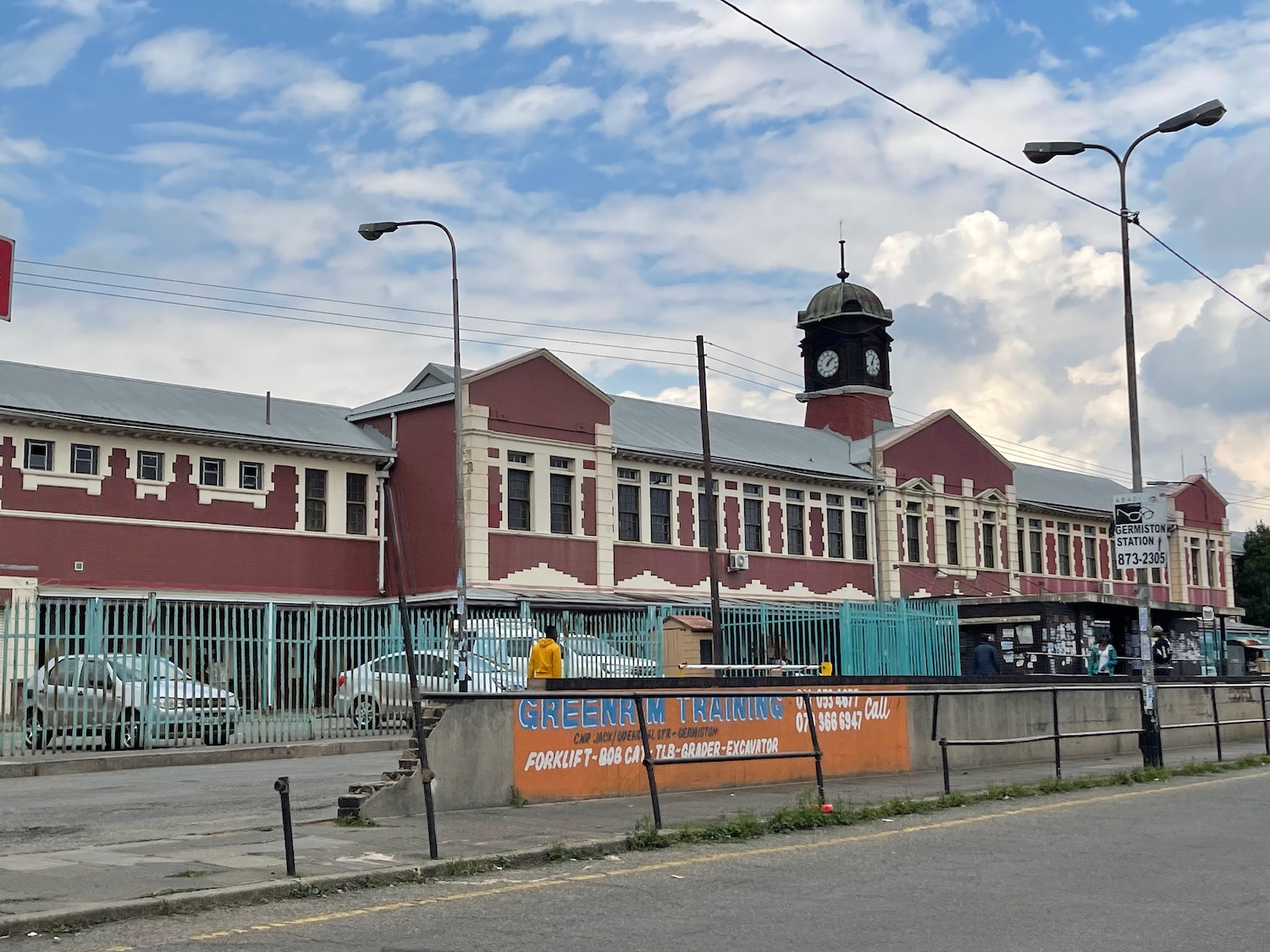 a building with a clock tower