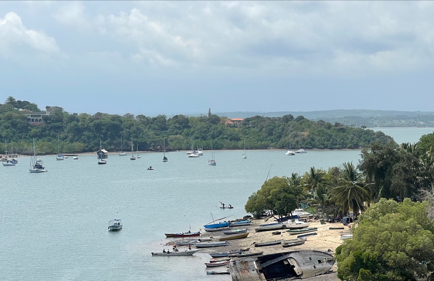 boats on the water