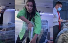 Plastic Wrap Aircraft