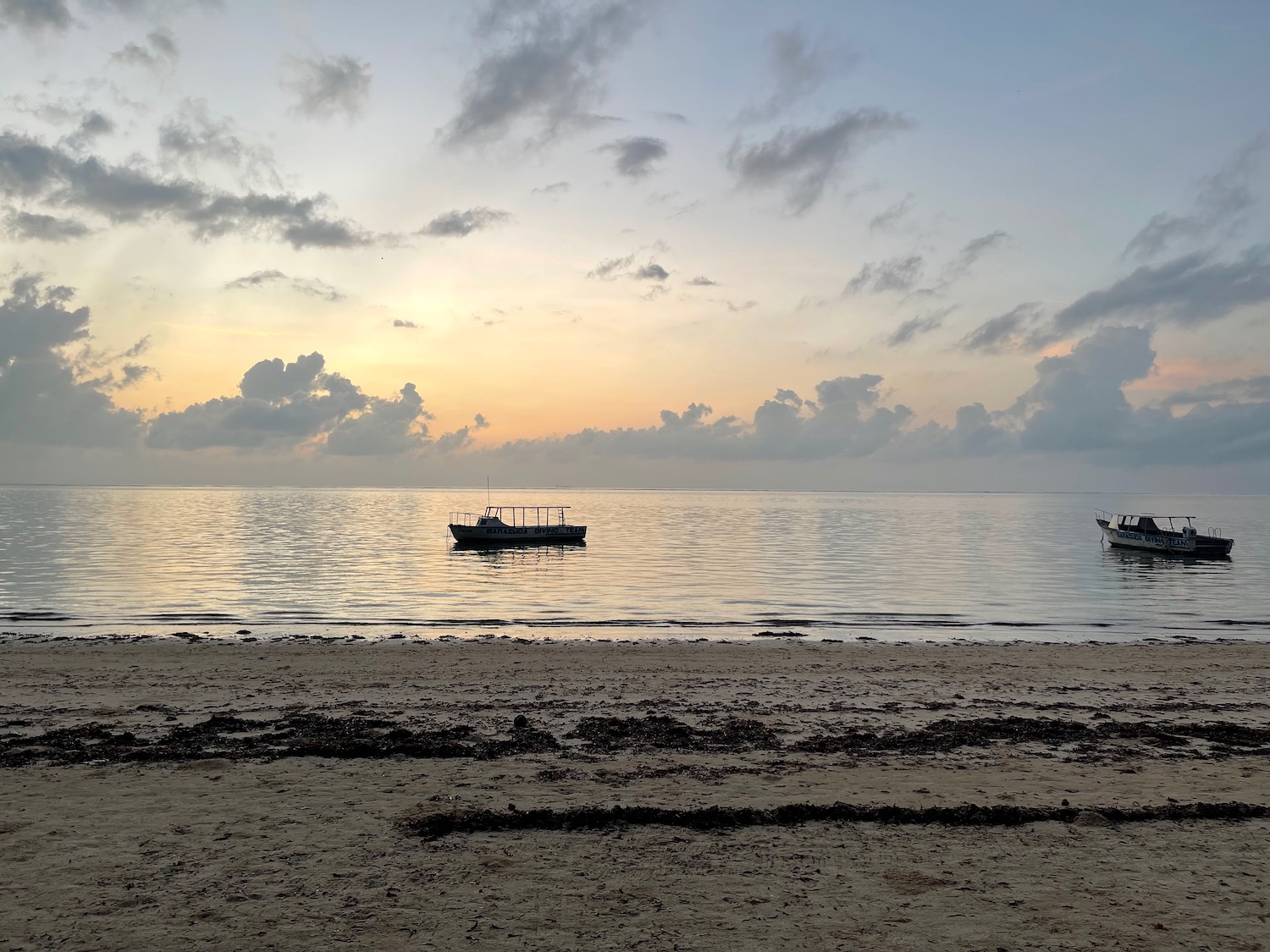 a boat on the water