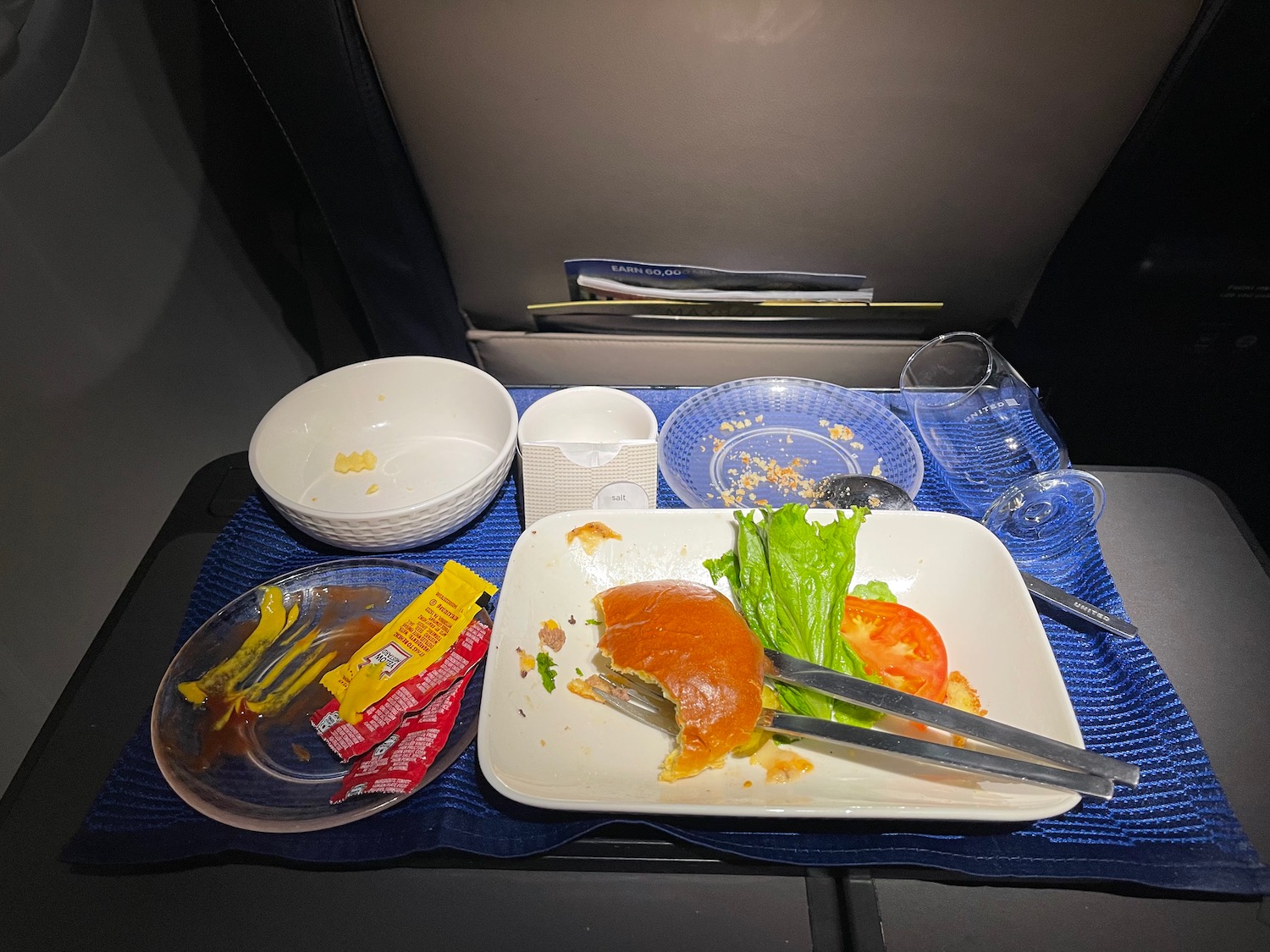 a plate of food on a table