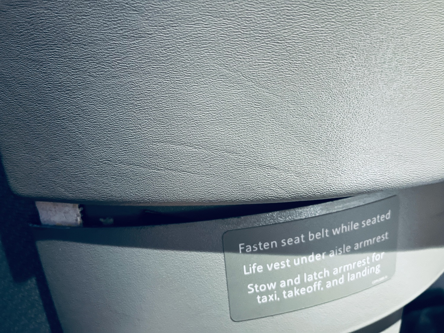 a close up of a seat belt