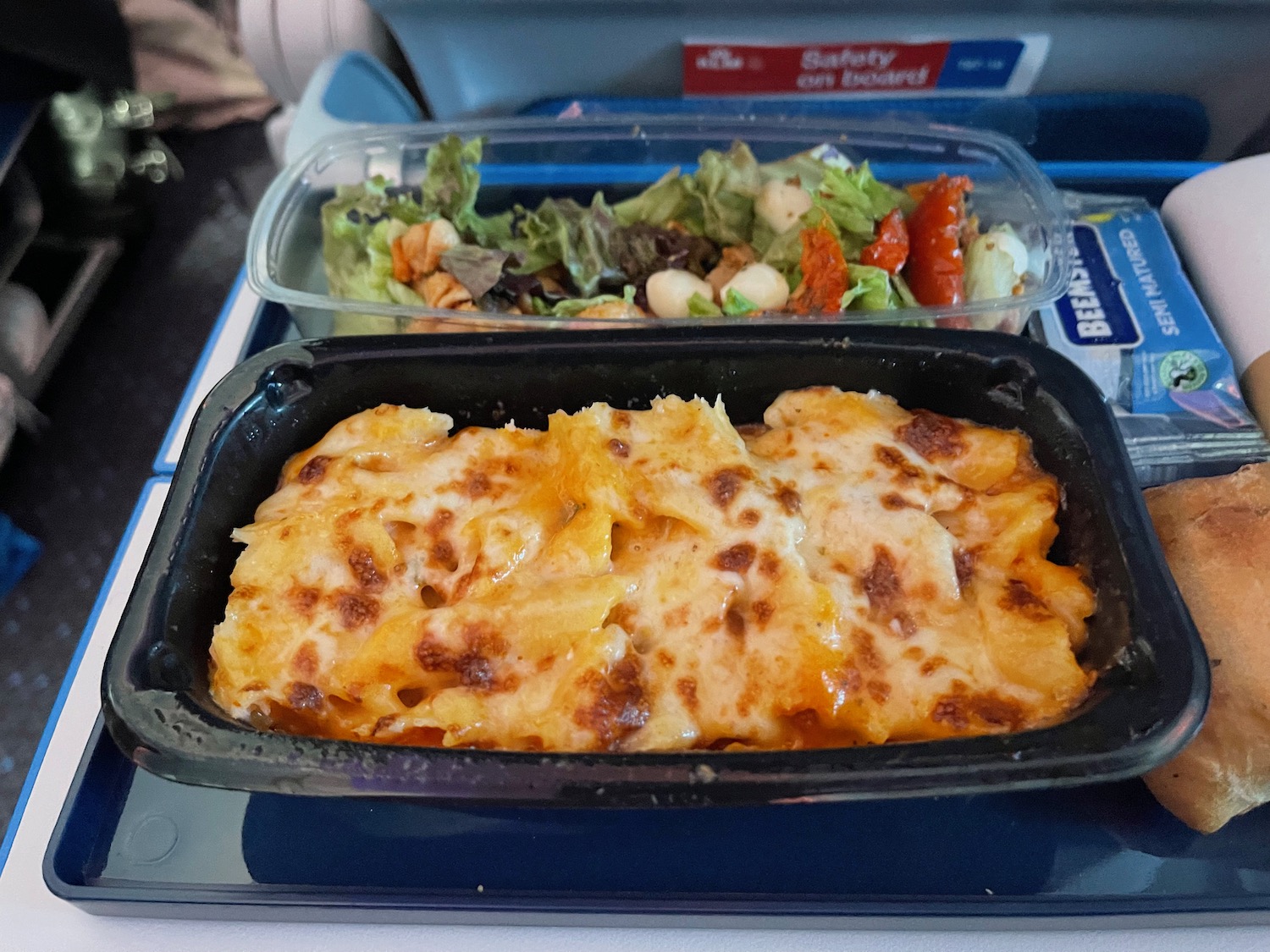 a tray of food on a tray