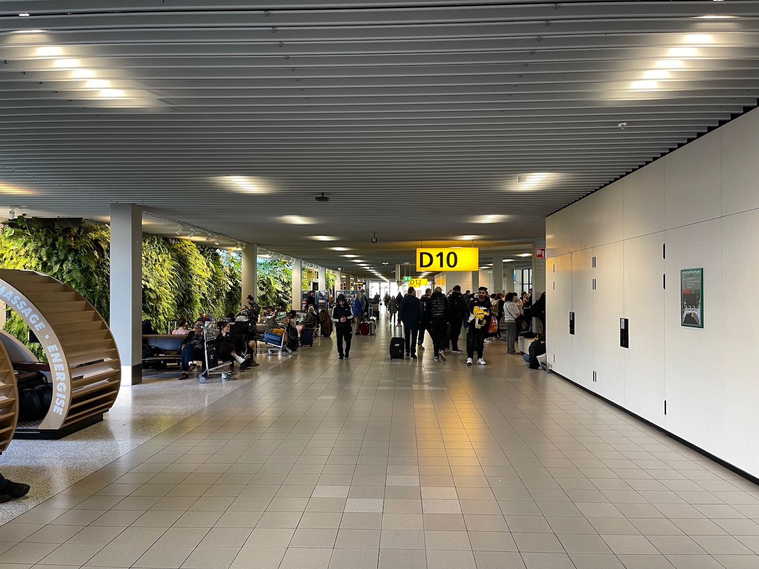 people walking in a terminal