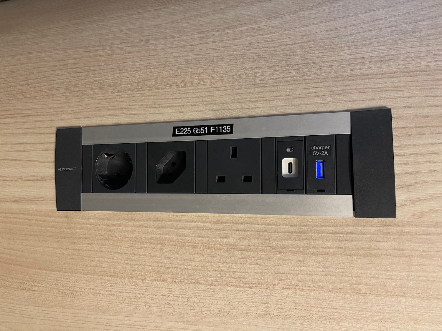 a power strip with multiple outlets