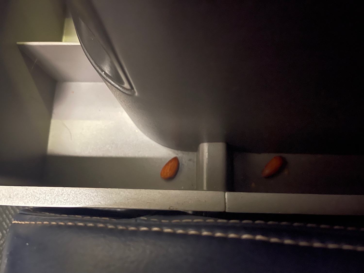 two almonds in a drawer