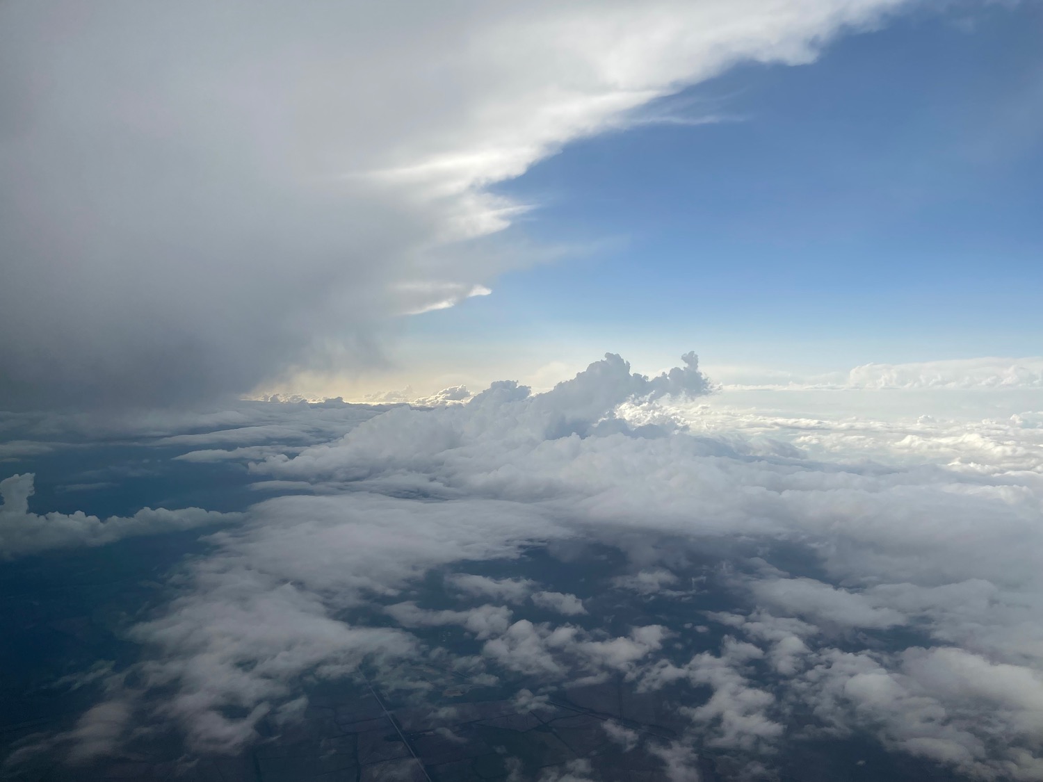 clouds in the sky