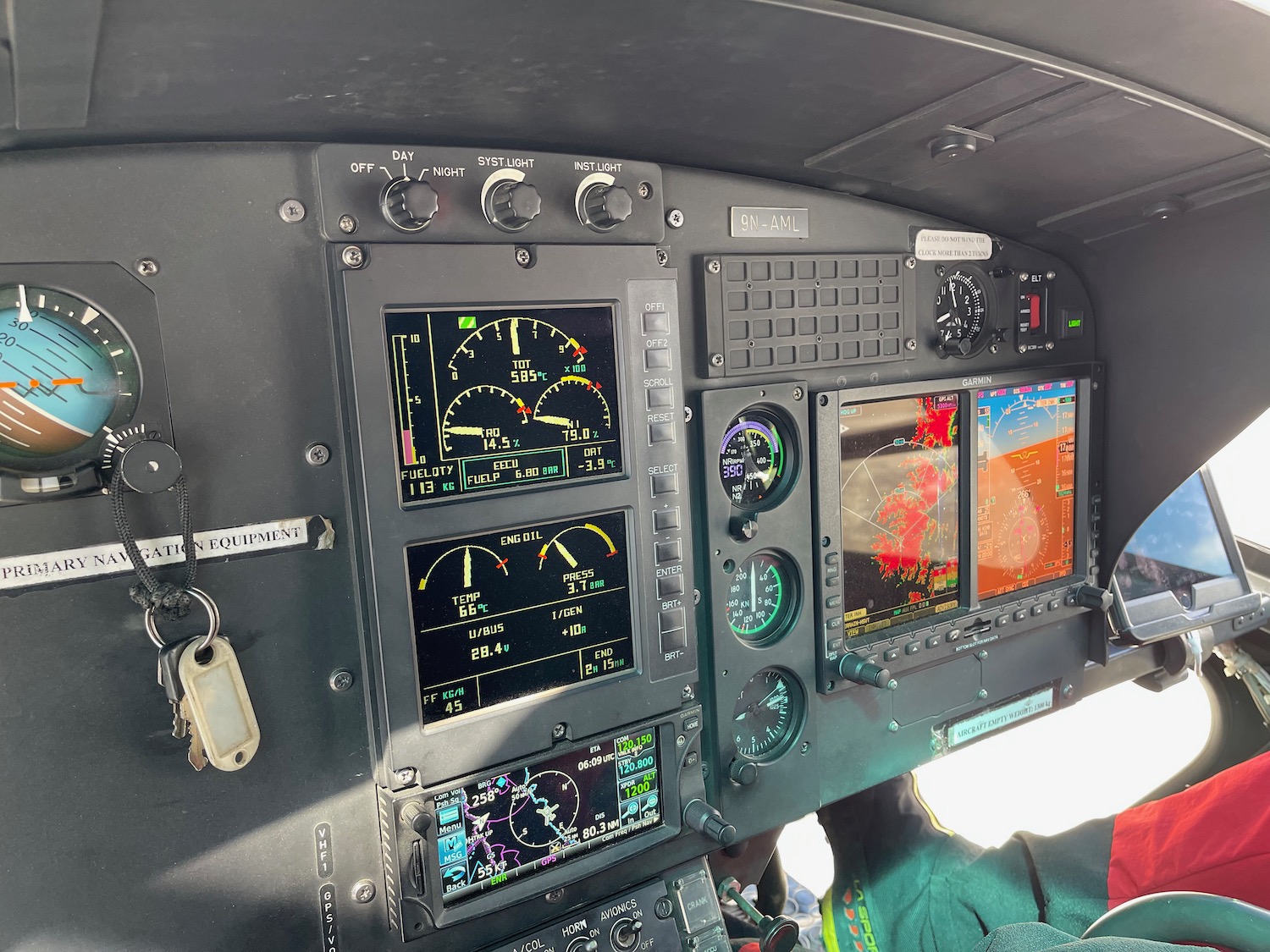 a cockpit of a plane