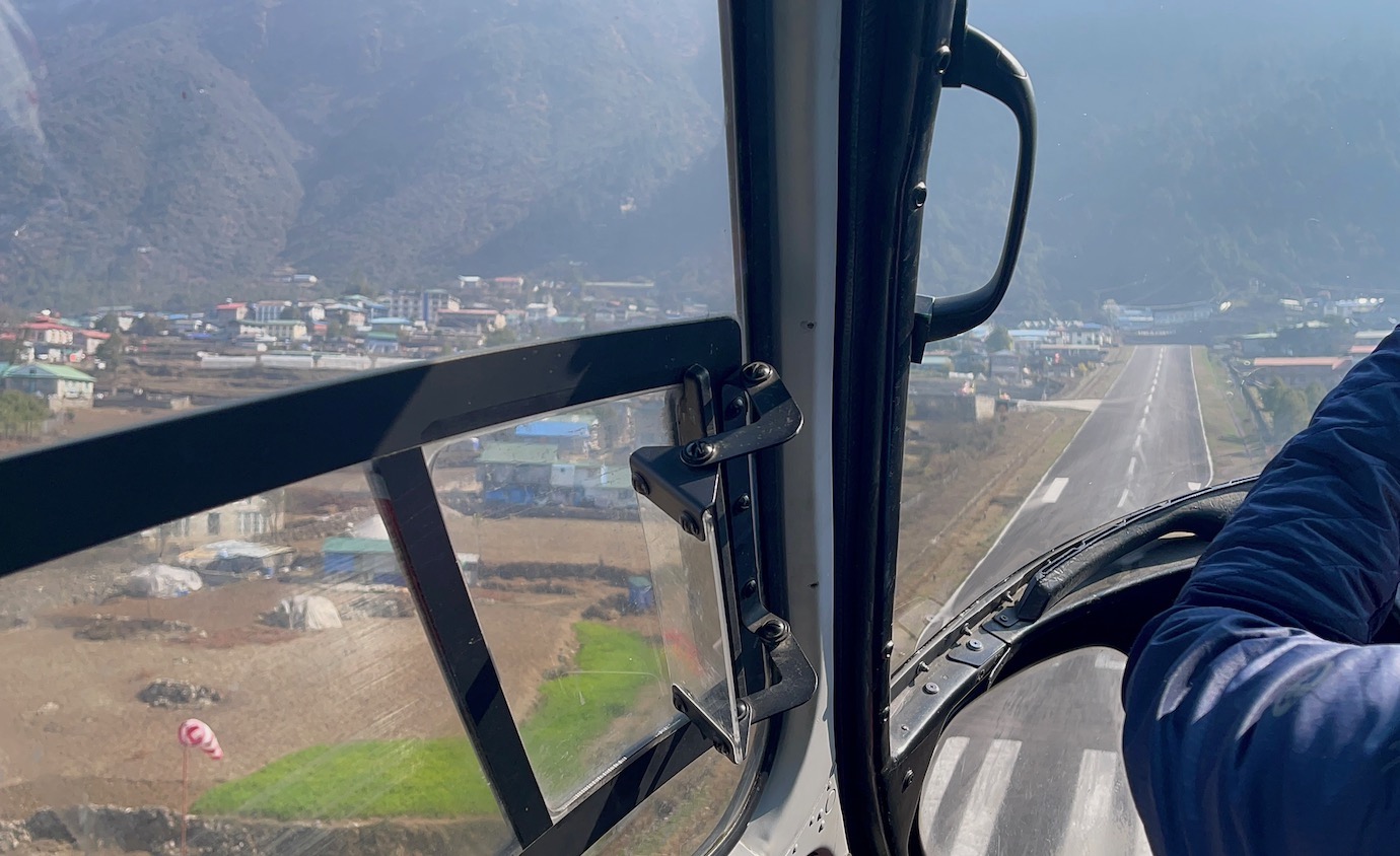 a window of a plane