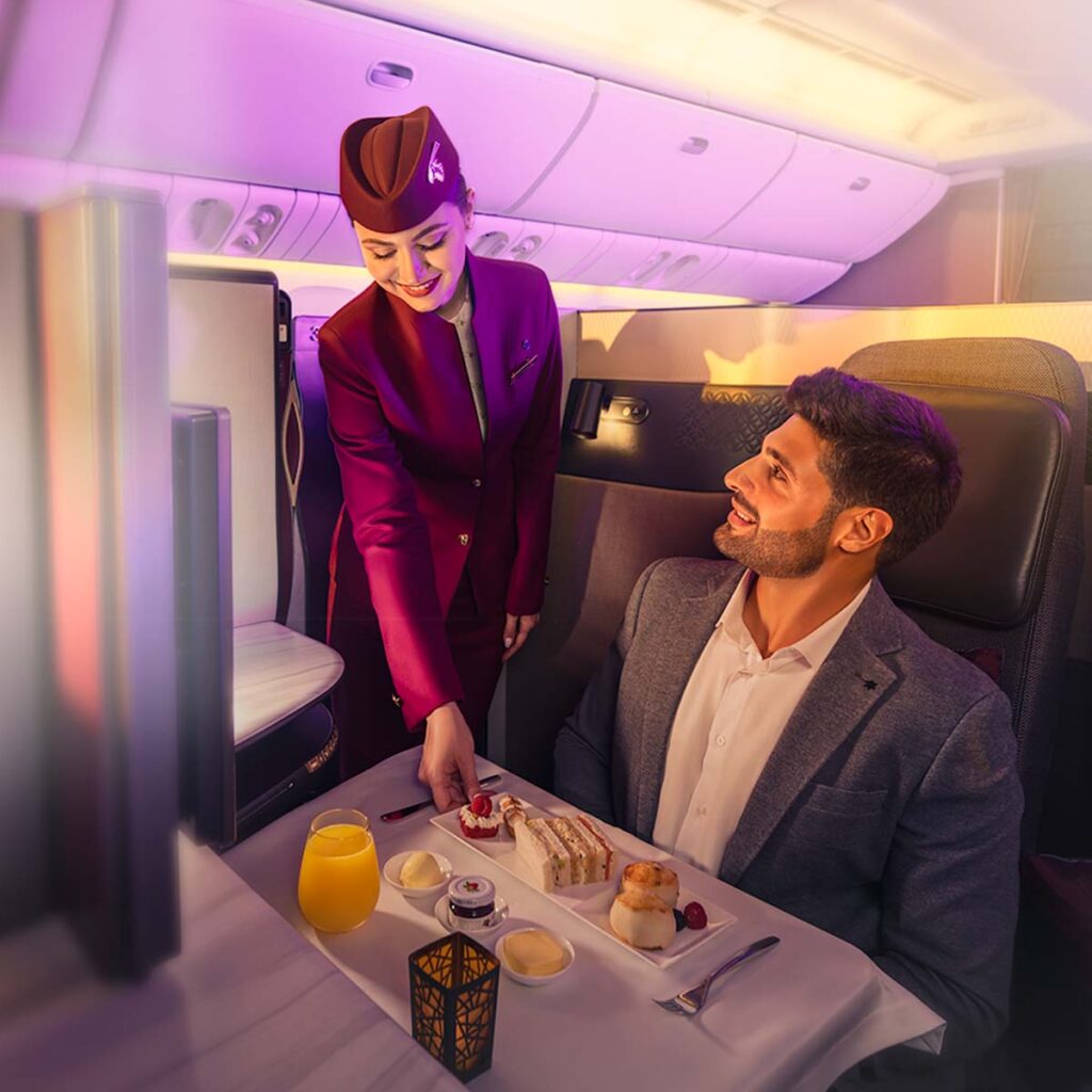 Booking Qatar Airways Qsuite With American Express Membership Rewards 