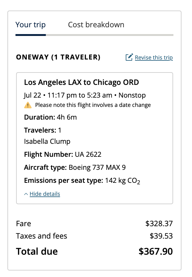 a screenshot of a travel website