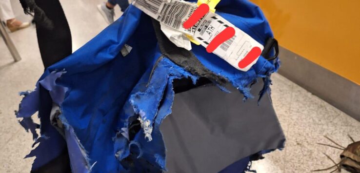 Air France Shredded Bag