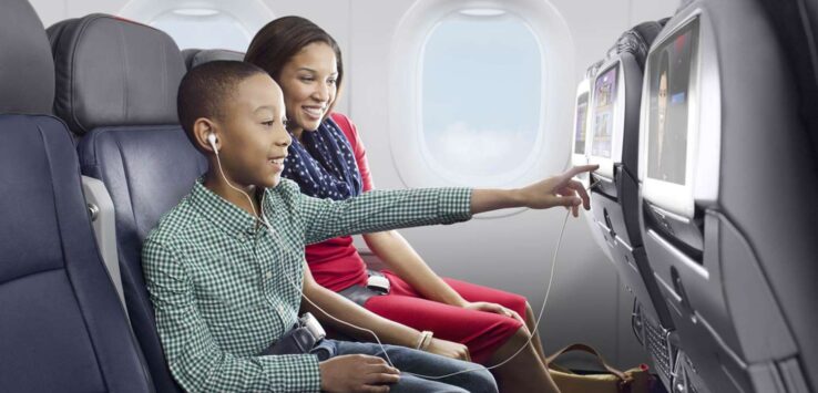 American Airlines Sit Toddler