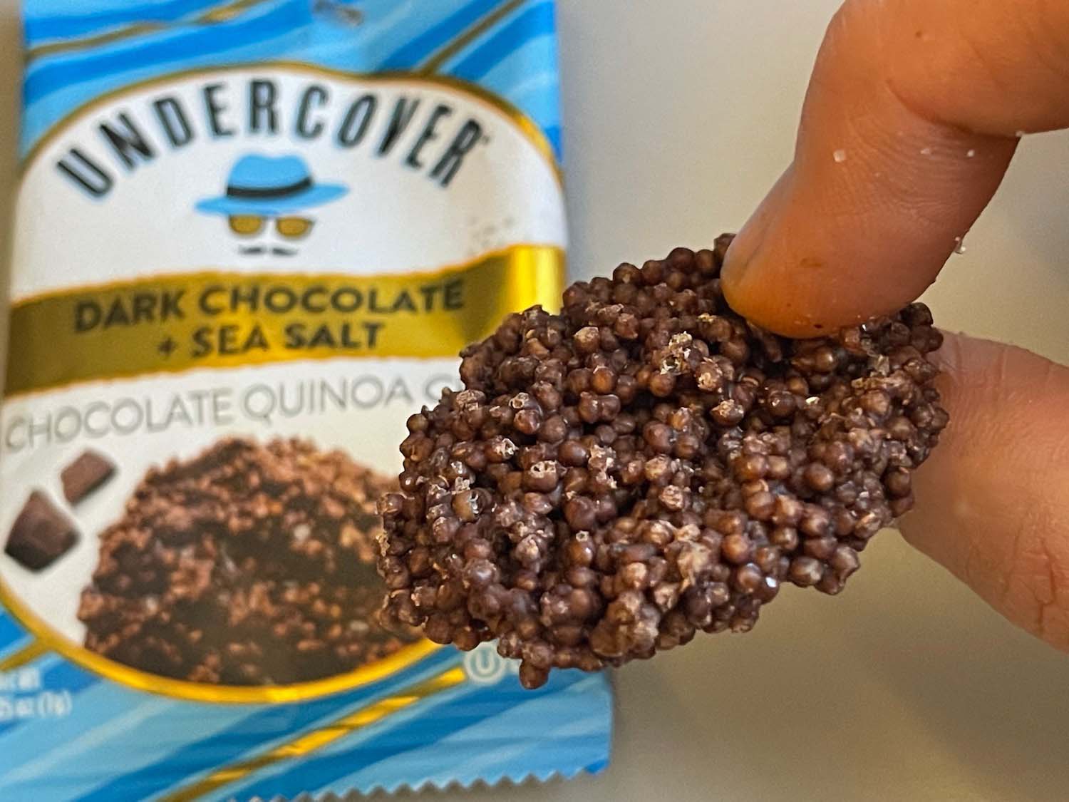 Save on Undercover Crispy Quinoa Dark Chocolate + Sea Salt Order