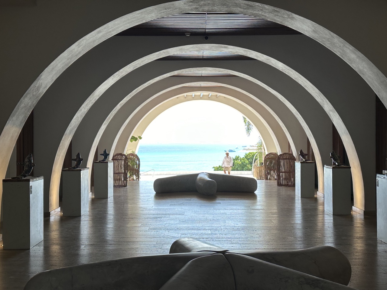 impression by secrets isla mujeres lobby view