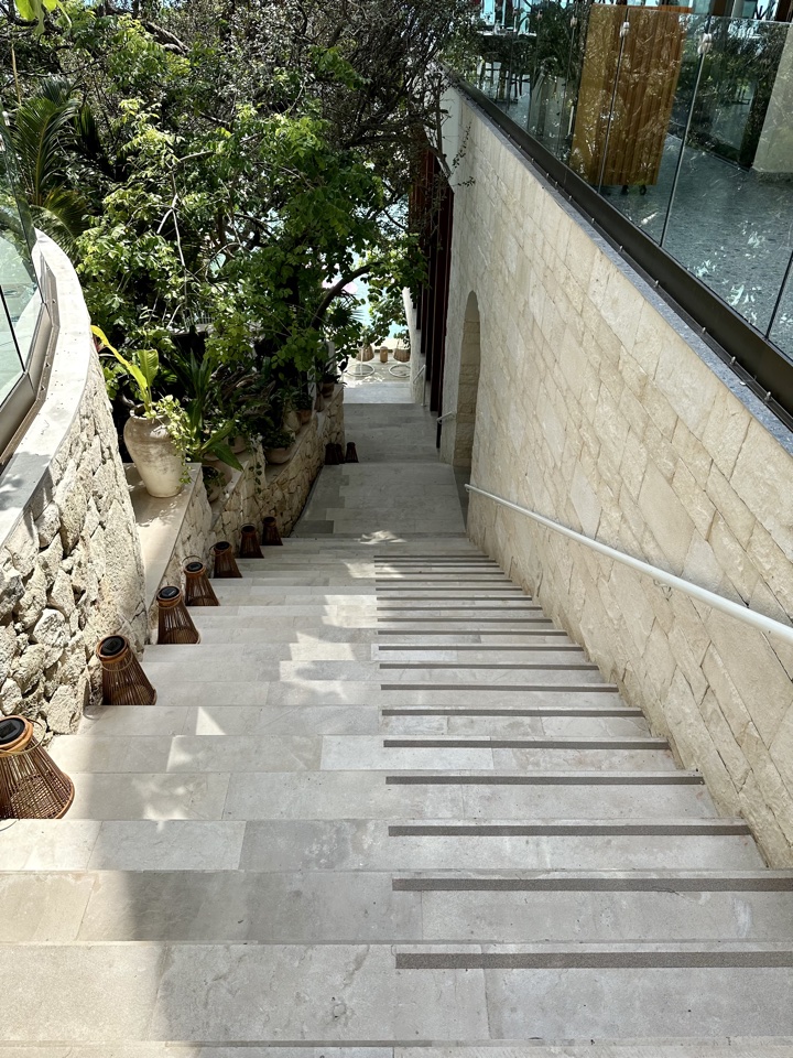 impression by secrets isla mujeres stairs