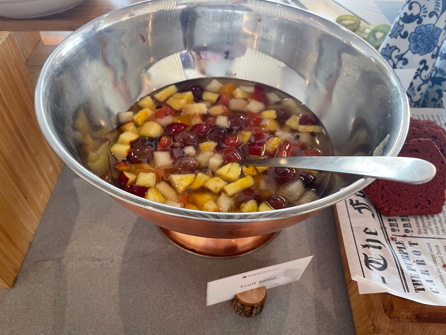 a bowl of fruit in a bowl