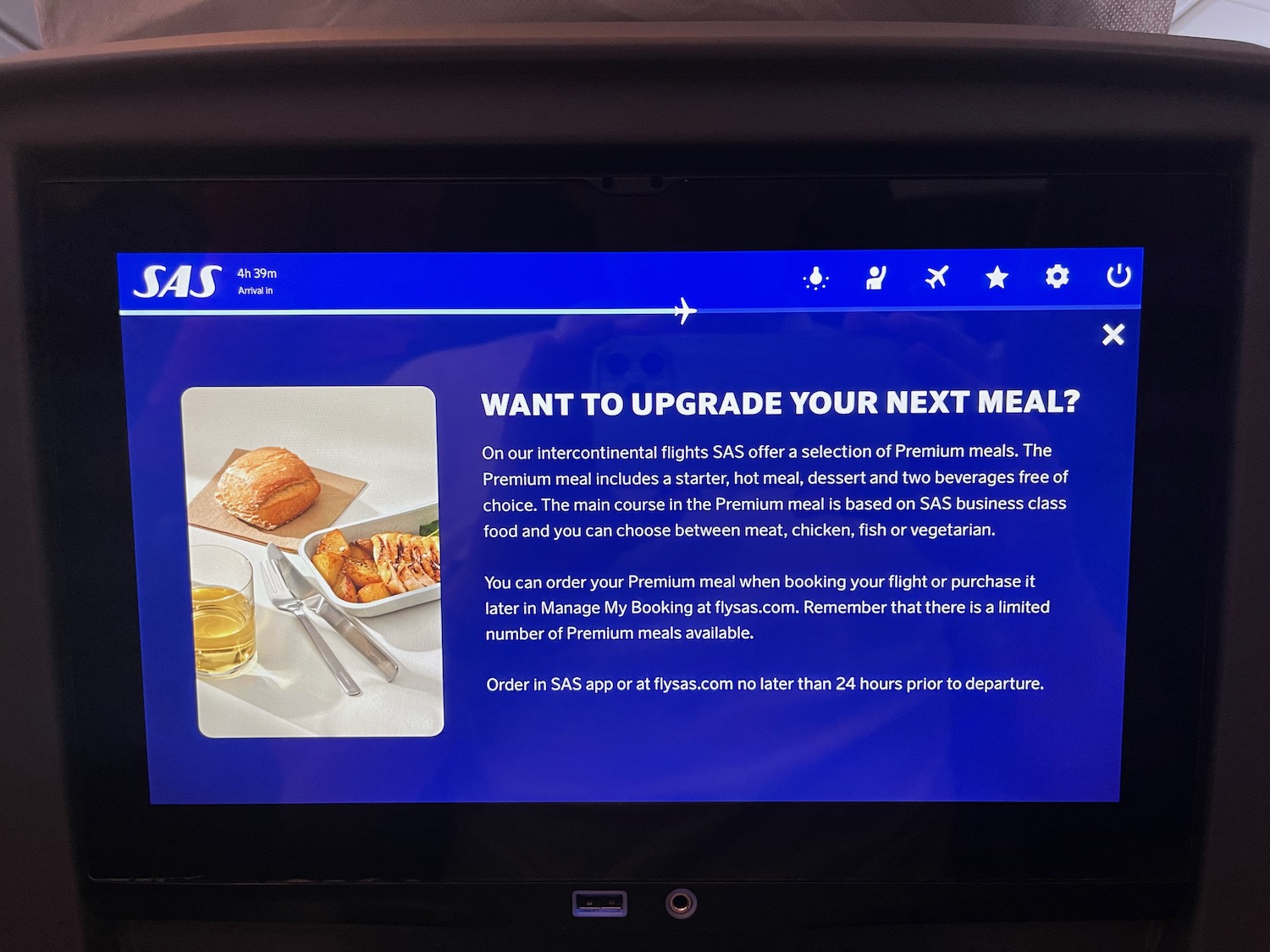 Scandinavian Airlines Goes Local With Farm-to-Tray-Table Menus