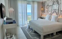 SLS Baha Mar two bedroom suite master bedroom