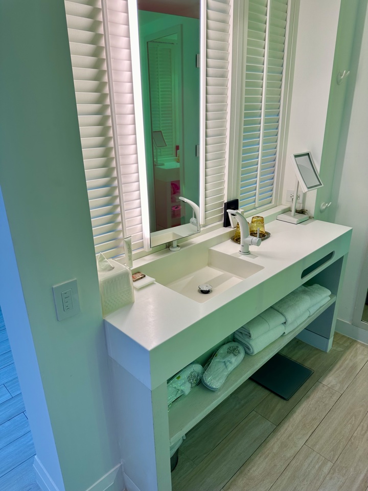 SLS Baha Mar two bedroom suite master vanity