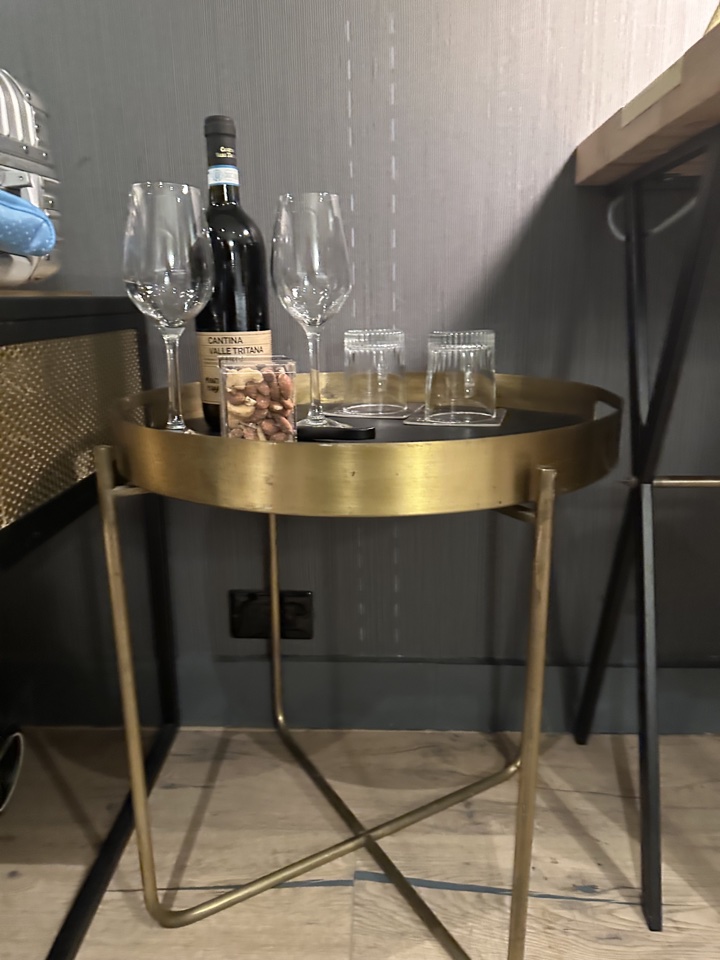 The Time Hotel New York serving table legs