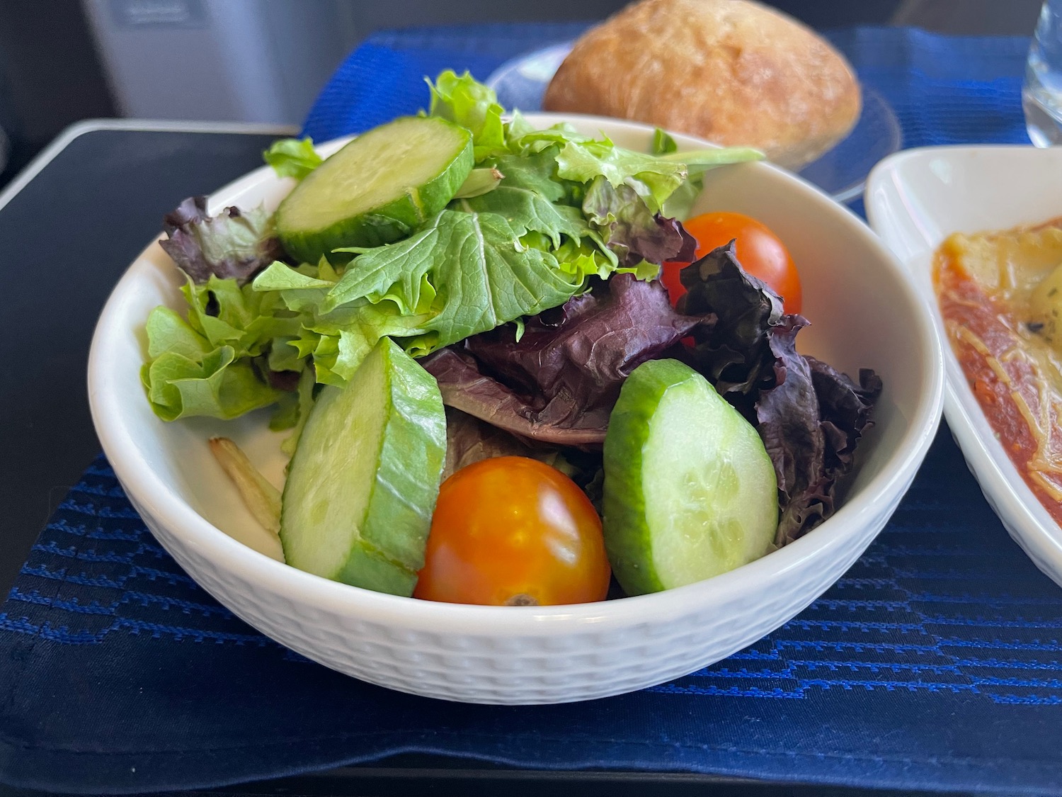 a bowl of salad with vegetables