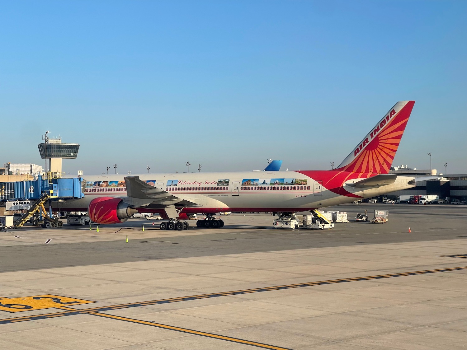 a large airplane on the tarmac