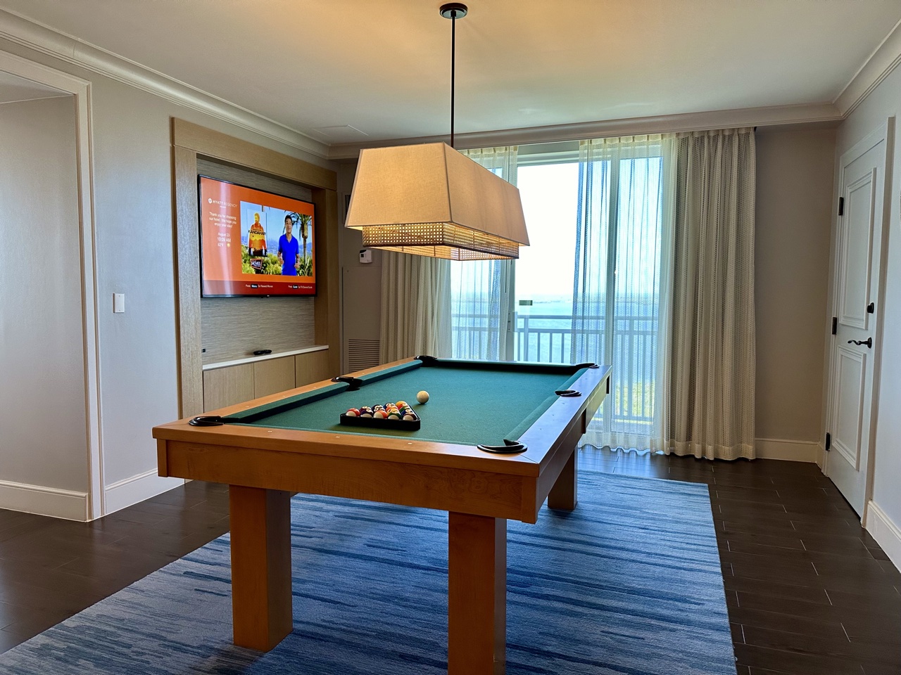 hyatt regency coconut point penthouse suite billiards