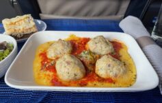 Chicken Meatballs United Airlines
