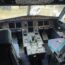 the inside of a plane