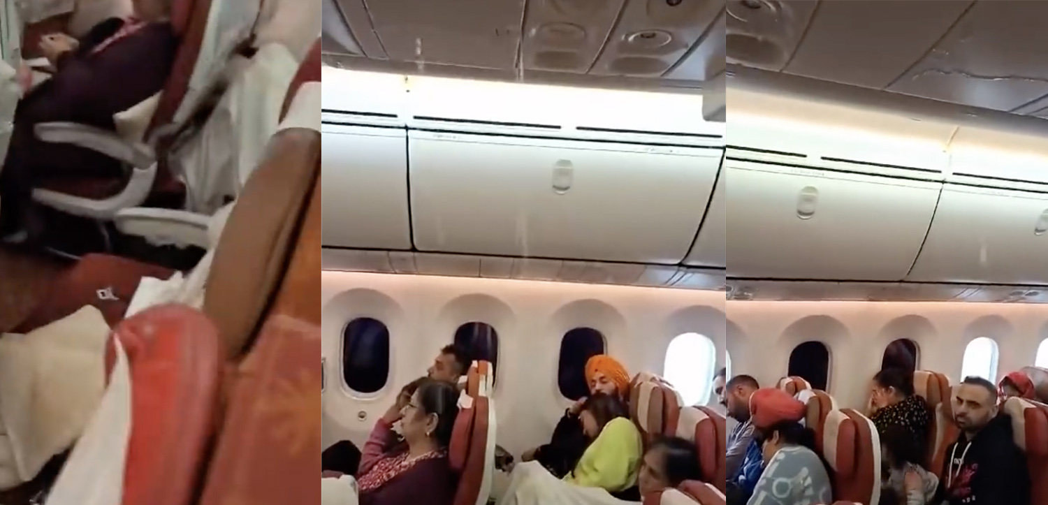 a group of people on an airplane