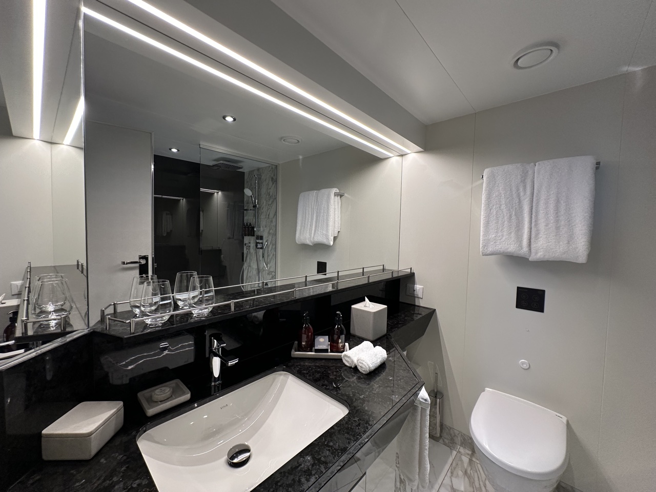 Explora Journeys Grand Penthouse vanity