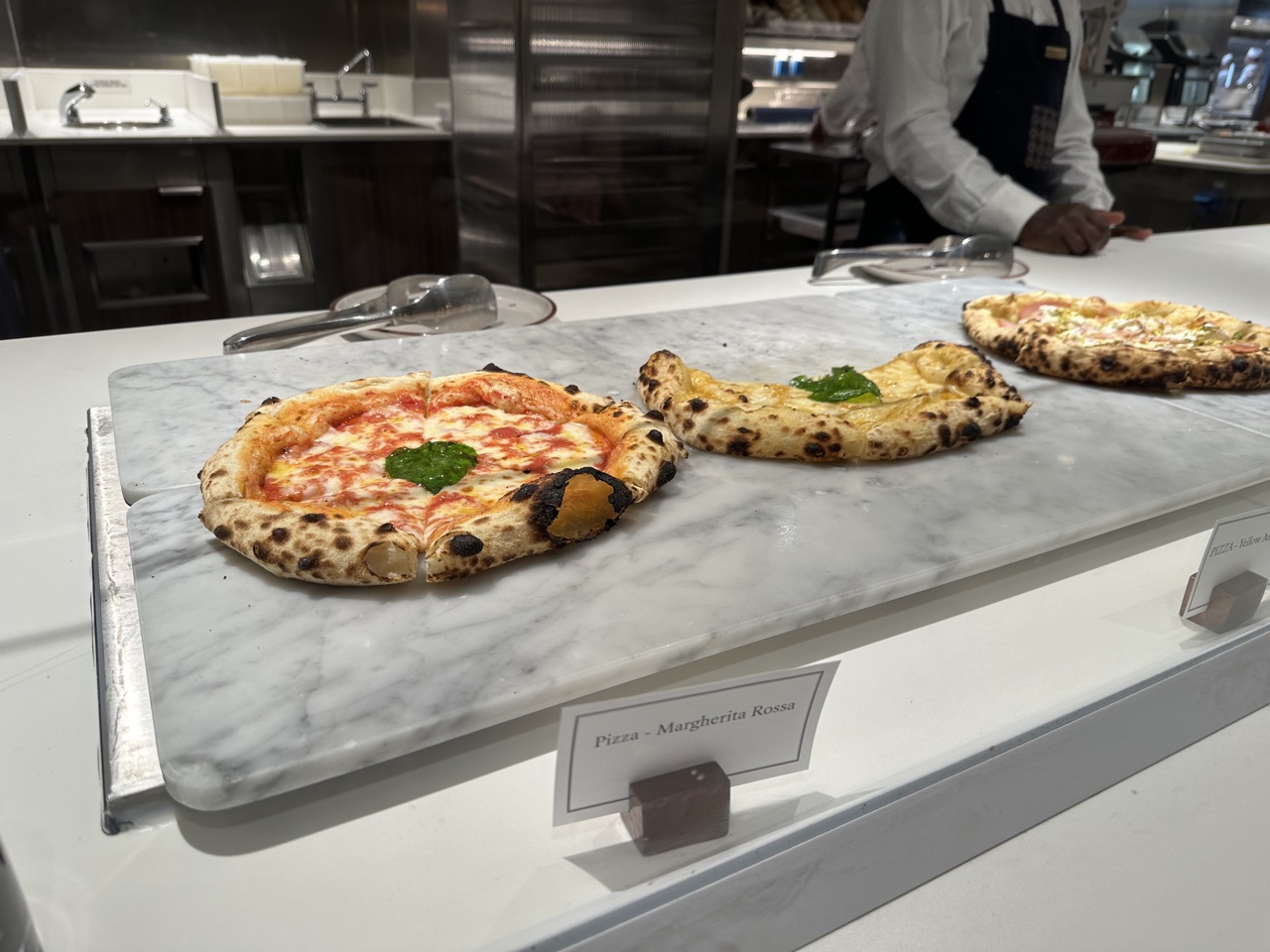 Explora Journeys marketplace emporium pizza