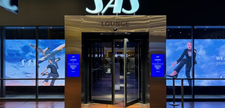 SAS Gold Lounge Copenhagen Review