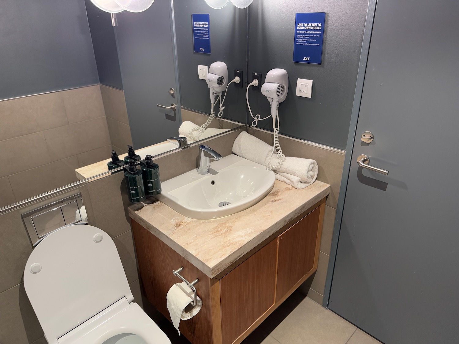 a bathroom with a sink and toilet