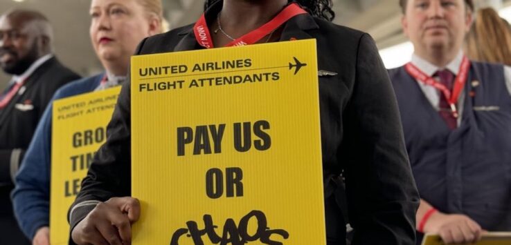 United Airlines Flight Attendants Chaos