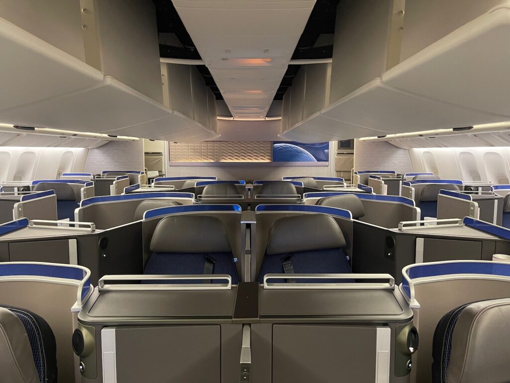 Review: United Airlines 777 300ER Business Class San Francisco Manila