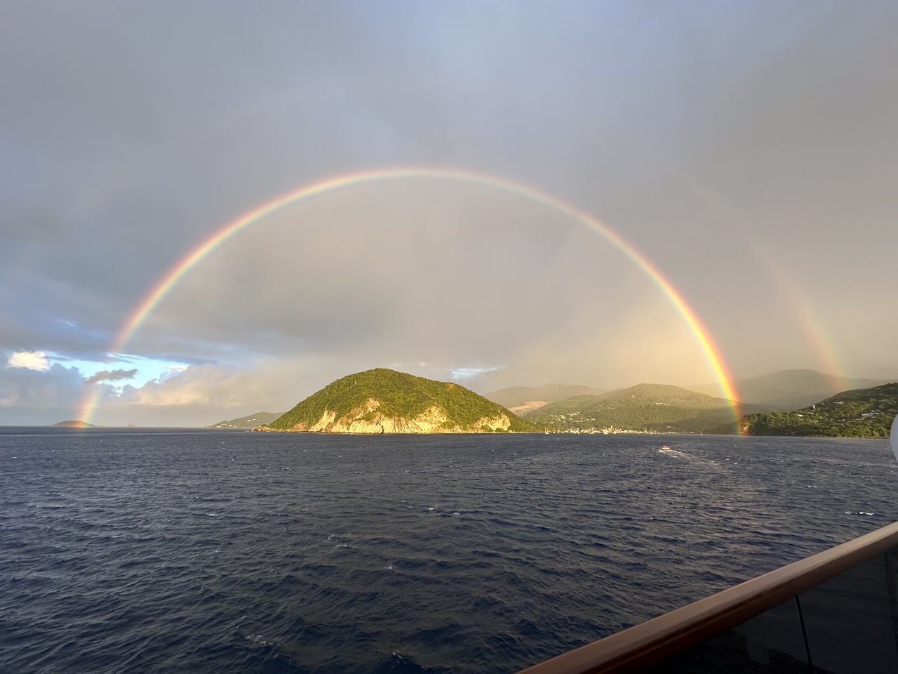 Explora Journeys Guadeloupe complete rainbow
