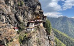 Paro Taktsang on a cliff