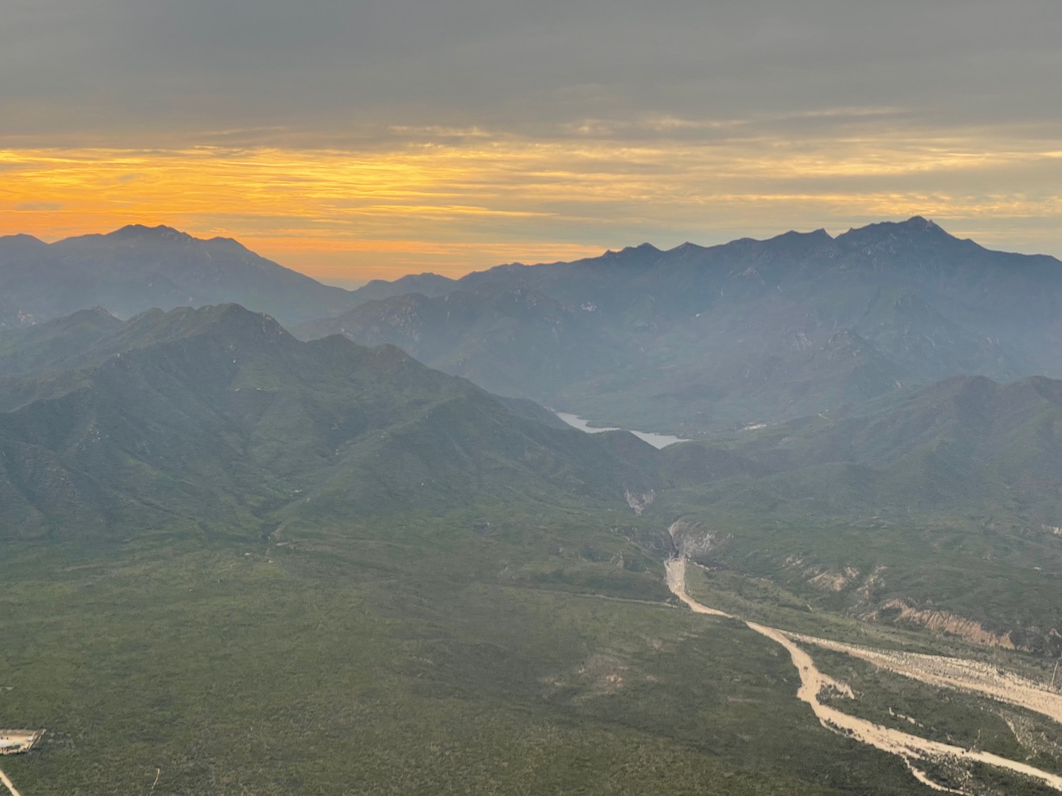 a river running through a valley