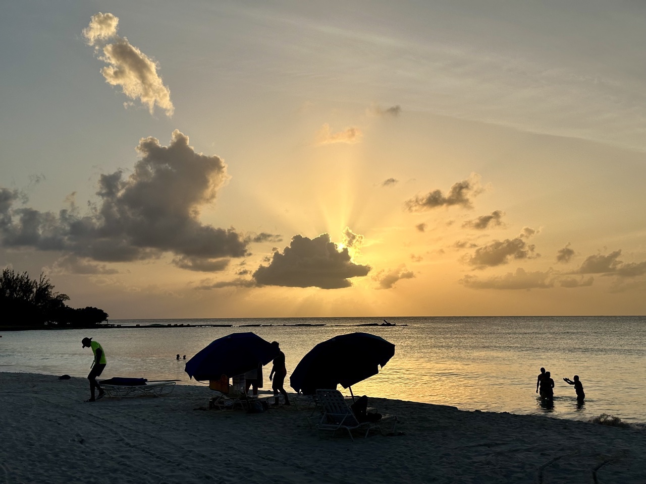 hilton barbados resort sunset