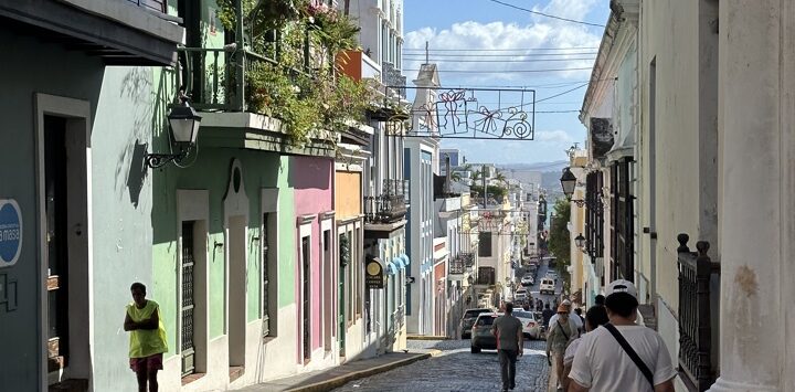 puerto rico san juan cobblestone